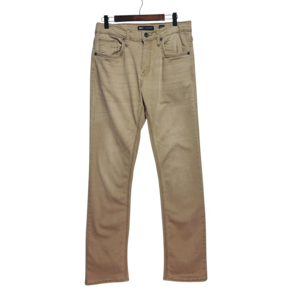 BKE‎ Mens 32x32 Jake Straight Leg Tan Jeans Stretch - Picture 1 of 4
